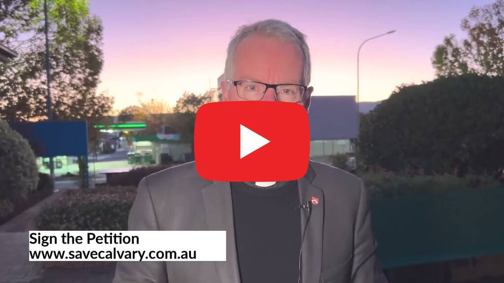 Enough is enough! Save Calvary